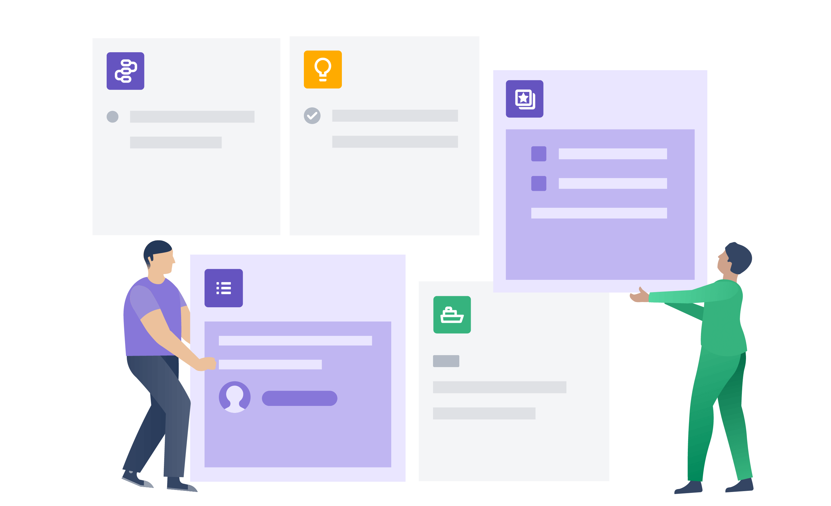 Product management templates